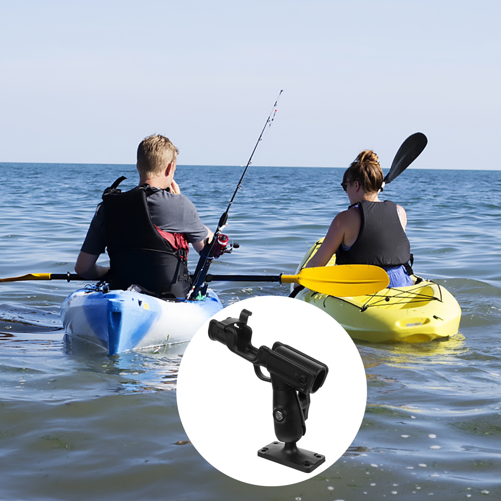 Fishing Kayak Rod Holder - Supporto per Canna da Pesca per