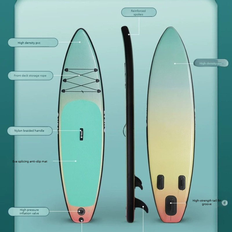 Fishing Kayak Inflatable - Tavola da Paddle Elettrica Gonfiabile Potente
