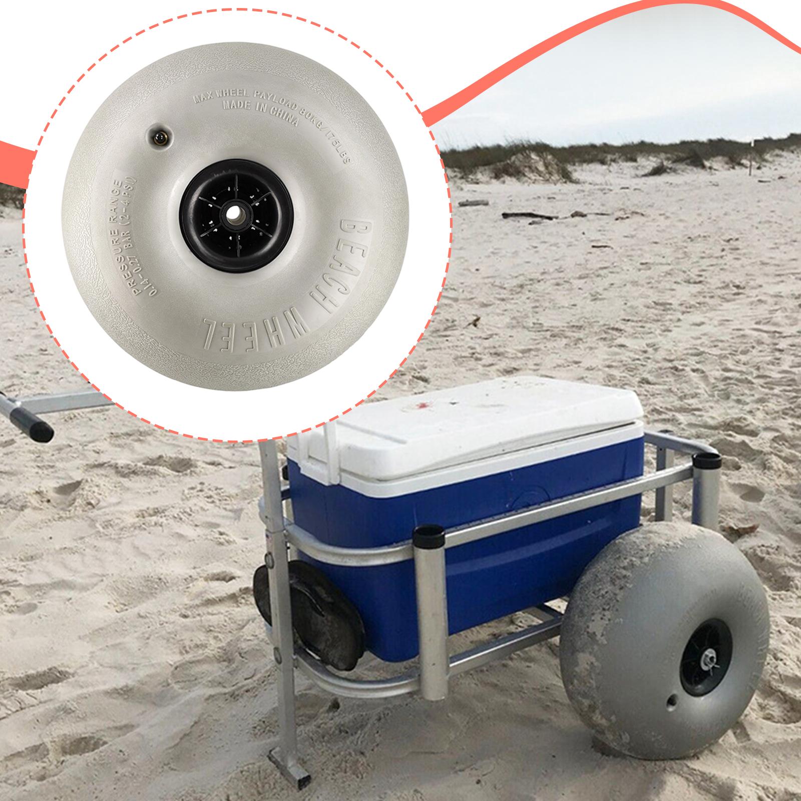 Fishing Kayak Cart - Ruote di Ricambio Gonfiabili in PVC