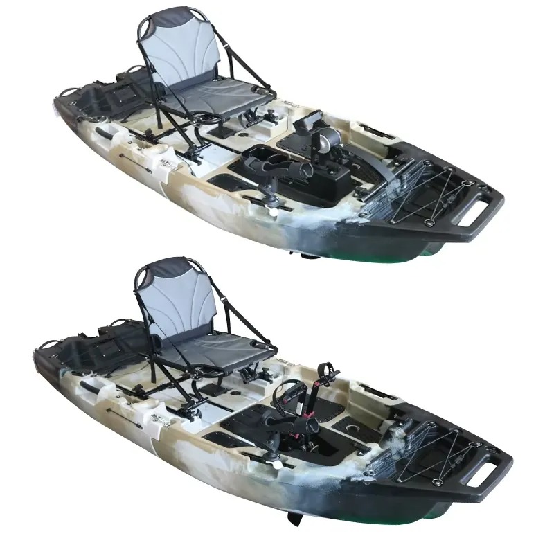 Kayak Modulare Monoposto da 8  - Fishing Kayak Pedal Drive recensione e prezzo