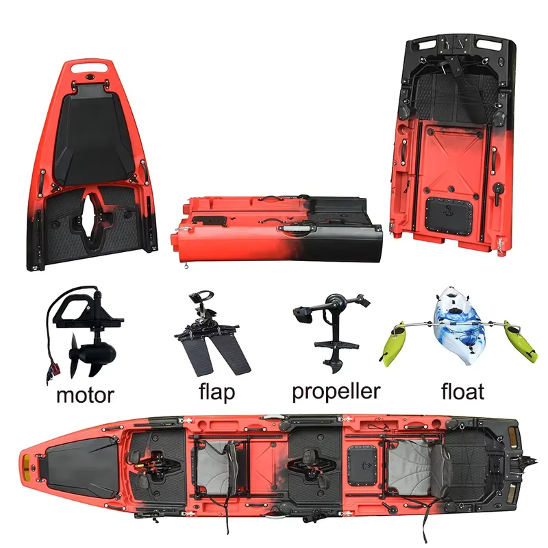 Kayak da Pesca OEM con Motore  - Fishing Kayak Pedal Drive recensione e prezzo