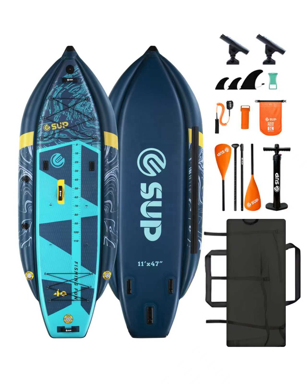 Kayak Gonfiabile da Pesca con  - Fishing Kayak Pedal Drive recensione e prezzo