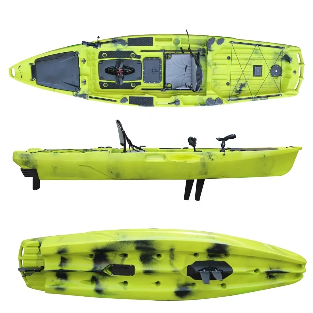 Kayak a pedali da 13 piedi con - Fishing Kayak Trolling Motor recensione e prezzo