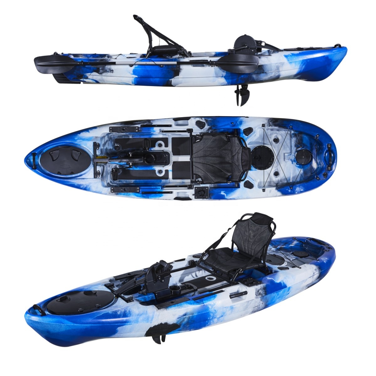 Canoa in plastica per kayak da - Fishing Kayak Pedal Drive recensione e prezzo