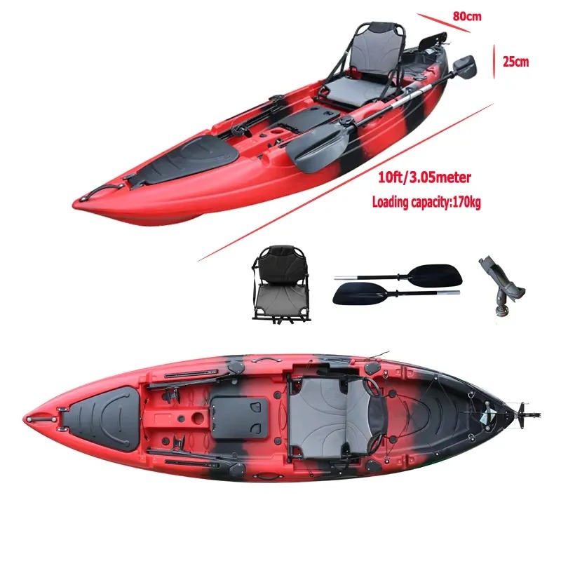 Kayak da Pesca Monoposto da 3  - Fishing Kayak Sit In recensione e prezzo