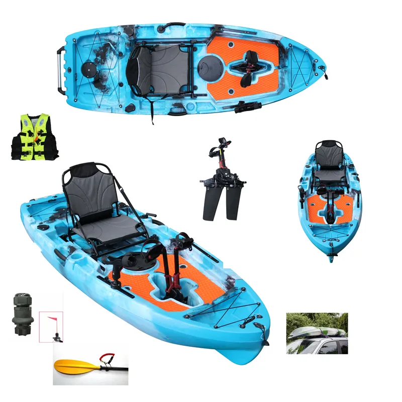 Kayak Vicking Ocean monoposto  - Fishing Kayak Pedal Drive recensione e prezzo